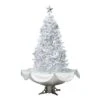 Northlight Lighted Musical Snowing Artificial White Tinsel Christmas Tree - 6' - White LED Lights -Northlight Sale GUEST c5d405be 0eaa 4df4 8023 8c15edd2ec7c