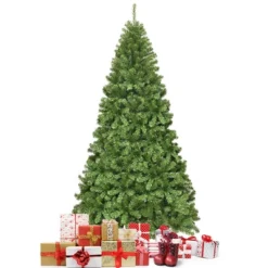 Costway 6Ft/7.5Ft/9Ft Unlit Hinged PVC Artificial Christmas Tree Premium Spruce Tree W/ 928 Tips/1346 Tips/2094 Tips -Northlight Sale GUEST c761f4a9 6b96 45a6 8010 dc163ed2bf47