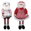 Transpac Plush Baking Santa And Mrs Claus Shelf Sitter Set Of 2 Decorative Figurines For Christmas Indoor Decor -Northlight Sale GUEST c76afd2e 29ae 4e0f bc94 29ee617cf39c