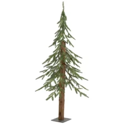Northlight Pre-Lit Medium Alpine Artificial Christmas Tree - 4' - Clear LED Lights -Northlight Sale GUEST c9430f21 7f4c 4f95 bddf 87298a3fdd1a
