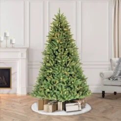 7.5ft Pre-lit Artificial Christmas Tree Full Forest Fir - Puleo -Northlight Sale GUEST c968316e 32a0 4474 9f5a 1b998b5e8ade