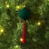 Christmas Onion Shaped Flocked Dark Green Ornament With Tassle - Wondershop™ -Northlight Sale GUEST c97ff919 5d74 429a be16 d6cf9c910b62