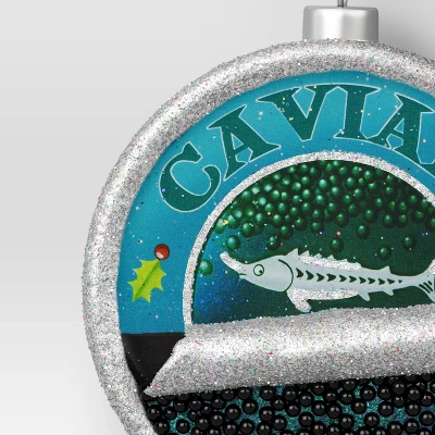 Christmas Glass Caviar Ornament - Wondershop™ 4 Christmas Glass Caviar Ornament - Wondershop™ - Image 2