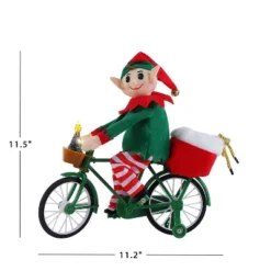 Mr. Christmas Animated LED Cycling Elf Musical Christmas Decoration, 11.5" 7 Mr. Christmas Animated LED Cycling Elf Musical Christmas Decoration, 11.5" -Northlight Sale GUEST cb082257 3195 4a26 b414 064a104d90c9