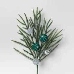 4ct Christmas Greenery Picks Green/Silver Decorative Balls - Wondershop™ 5 4ct Christmas Greenery Picks Green/Silver Decorative Balls - Wondershop™ -Northlight Sale GUEST cb9a9c5a 966b 4de5 99ac 2563e2f0b253