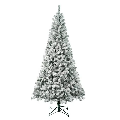 National Tree Company First Traditions Unlit Flocked Acacia Hinged Artificial Christmas Tree 6 National Tree Company First Traditions Unlit Flocked Acacia Hinged Artificial Christmas Tree - Image 4