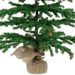 Northlight Medium Artificial Christmas Tree With Mini Pine Cones In Burlap Base - 3' - Unlit -Northlight Sale GUEST cf59499f b4b9 45a3 bd17 53f1d0595bb1