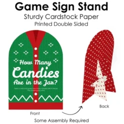 Big Dot Of Happiness Ugly Sweater - How Many Candies Holiday And Christmas Party Game - 1 Stand And 40 Cards - Candy Guessing Game 12 Big Dot Of Happiness Ugly Sweater - How Many Candies Holiday And Christmas Party Game - 1 Stand And 40 Cards - Candy Guessing Game -Northlight Sale GUEST d1cbf6d0 1485 4b01 a083 cd490df9618b