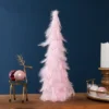 Northlight Glittered Layered Feather Cone Tree Christmas Decoration - 19.5" - Pink -Northlight Sale GUEST d225e69a ed6d 46fd 9ec5 175a866f72d5