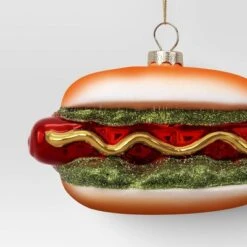 Christmas Glass Hotdog Ornament - Wondershop™ -Northlight Sale GUEST d27c9c3c 184b 4e2e a582 5bb2e0187820