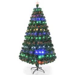 Costway 5'/6'/7'Pre-Lit Fiber Optic Christmas Tree Multicolor Lights -Northlight Sale GUEST d54ef34c eb77 4a89 a6fd 73aa7a17f80d