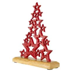 Northlight Tree Of Stars Metal Christmas Decoration - 8.75" - Red -Northlight Sale GUEST d5e0232e a083 4a5c bdf6 717f87cf722a