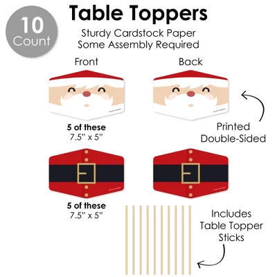 Big Dot Of Happiness Jolly Santa Claus - Christmas Party Supplies Decoration Kit - Decor Galore Party Pack - 51 Pieces 8 Big Dot Of Happiness Jolly Santa Claus - Christmas Party Supplies Decoration Kit - Decor Galore Party Pack - 51 Pieces - Image 6