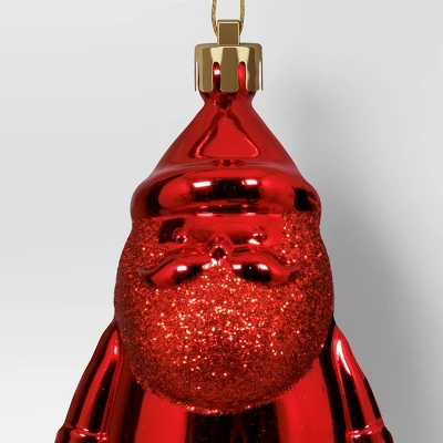Christmas Red Santa Ornament - Wondershop™ 4 Christmas Red Santa Ornament - Wondershop™ - Image 2