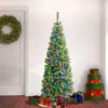 National Tree Company First Traditions 6' Pre-Lit LED Sagamore Slim Artificial Christmas Tree Multicolor Lights -Northlight Sale GUEST d715be33 1fc9 4065 9f26 8308363215d8