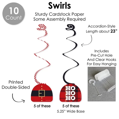 Big Dot Of Happiness Jolly Santa Claus - Christmas Party Supplies Decoration Kit - Decor Galore Party Pack - 51 Pieces 6 Big Dot Of Happiness Jolly Santa Claus - Christmas Party Supplies Decoration Kit - Decor Galore Party Pack - 51 Pieces - Image 4