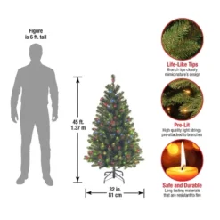 Prelit North Valley Spruce Artificial Christmas Tree Multicolor Lights - National Tree Company -Northlight Sale GUEST da615c3c 5d2e 4f7c 94e3 d8398e855d27