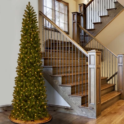 Prelit Slim Downswept Douglas Fir Artificial Christmas Tree Dual Color Lights - National Tree Company 4 Prelit Slim Downswept Douglas Fir Artificial Christmas Tree Dual Color Lights - National Tree Company - Image 2