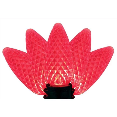 Celebrations Platinum LED C9 Red 25 Ct String Christmas Lights 25 Ft. 3 Celebrations Platinum LED C9 Red 25 Ct String Christmas Lights 25 Ft.