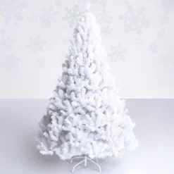 Costway 5Ft Christmas Tree Artificial PVC W/Stand Indoor Outdoor Decoration White