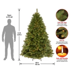 Prelit Winchester Pine Artificial Christmas Tree Clear Lights - National Tree Company -Northlight Sale GUEST df4910cc a92d 4b5d ba15 144c229cc222