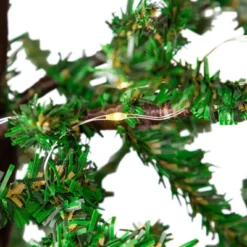 Northlight Pre-lit Christmas Tree With Pinecones And Burlap Base - 4' - Clear Lights -Northlight Sale GUEST e18367eb 9932 4283 b6da 08a40443fa52