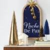 'Noche De Paz' With Metal Star And Bells Christmas Wood Wall Décor - Wondershop™: Vertical Hang -Northlight Sale GUEST e47d416c 8cfc 4481 94d9 598e72354a74