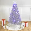 Northlight Pre-Lit Medium Color Changing Fiber Optic Artificial Christmas Tree - 4' - White - Blue LED Lights -Northlight Sale GUEST e4c4bfa1 fadd 4277 ac2b 93777cadc97a