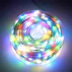 Joyfy 197/394 FT Christmas Tree String Lights Outdoor, PVC Wire String Lights With 8 Modes Timer, Reel For Xmas Indoor Outdoor Holiday Decoration