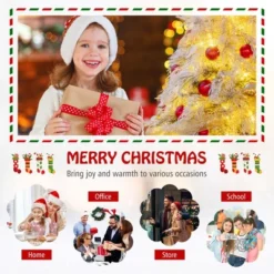 Costway 4.5/6/7 FT Pre-Lit Artificial Christmas Tree With 279/519/743 PVC & Pine Needles & PE Tips -Northlight Sale GUEST e6105ea3 de0c 42d1 8e3d 9c33dcba4a18