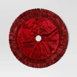 48" Christmas Tonal Tinsel Tree Skirt Red - Wondershop™ -Northlight Sale GUEST e6e1bfba f8bd 44be b2d2 8fd993ef2cb1