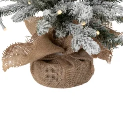 Northlight Real Touch™ Pre-Lit B/O Tamarack Pine Artificial Christmas Tree With Burlap - 2' Warm White LED 12 Northlight Real Touch™ Pre-Lit B/O Tamarack Pine Artificial Christmas Tree With Burlap - 2' Warm White LED -Northlight Sale GUEST e7d34180 7e9d 4837 b522 c67dedd5279c