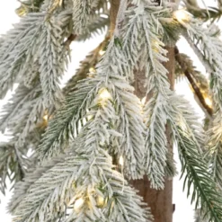 Northlight Pre-Lit Flocked Battery Operated Alpine Artificial Christmas Tree - 3' - Clear LED Lights 15 Northlight Pre-Lit Flocked Battery Operated Alpine Artificial Christmas Tree - 3' - Clear LED Lights -Northlight Sale GUEST ea6f58e6 f744 4fa4 8f06 50fbff8c5e82