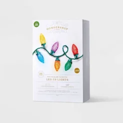 25ct LED C9 Faceted Christmas String Lights With Green Wire - Wondershop™ -Northlight Sale GUEST ec90a092 b08a 4c86 b818 00f59351f57a