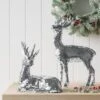 Christmas Silver Sitting Deer Decor - Wondershop™ -Northlight Sale GUEST ee9f4b38 652e 4985 bd7d a5b4985ec40f 1