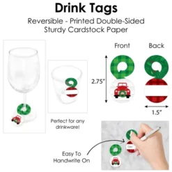 Big Dot Of Happiness Merry Little Christmas Tree - Red Truck Christmas Party Paper Charger And Table Decorations Chargerific Kit For 8 -Northlight Sale GUEST ef17138d 408d 4ec7 b5b0 6f20515fc7e6