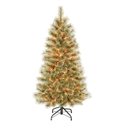 National Tree Company First Traditions Pre-Lit Arcadia Cashmere Pine Hinged Artificial Christmas Tree Clear Lights 6 National Tree Company First Traditions Pre-Lit Arcadia Cashmere Pine Hinged Artificial Christmas Tree Clear Lights - Image 4