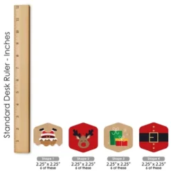 Big Dot Of Happiness Jolly Santa Claus - Christmas Party Scavenger Hunt - 1 Stand And 48 Game Pieces - Hide And Find Game -Northlight Sale GUEST f14d5042 b435 46ee 8585 3761e8a22c51