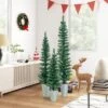 Costway Potted Artificial Christmas Tree Set Of 3 With 3/4/5 FT Faux Slim Pencil Trees 2 Costway Potted Artificial Christmas Tree Set Of 3 With 3/4/5 FT Faux Slim Pencil Trees -Northlight Sale GUEST f252e0d3 6b5b 42cd a73a 727b685491ae