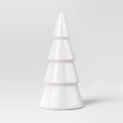 8" Christmas Ceramic Tree Shaped Decor - Wondershop™ 6 8" Christmas Ceramic Tree Shaped Decor - Wondershop™ - Image 4