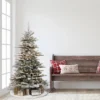 4.5ft Puleo Pre-Lit Flocked Slim Aspen Fir Artificial Christmas Tree Clear Lights: Indoor Small Flocked Fir, Metal Base 1 4.5ft Puleo Pre-Lit Flocked Slim Aspen Fir Artificial Christmas Tree Clear Lights: Indoor Small Flocked Fir, Metal Base -Northlight Sale GUEST f3b2d9ca b348 4e57 9fc5 8b8c9921e69f