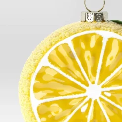 Christmas Glass Sliced Open Lemon Ornament - Wondershop™ -Northlight Sale GUEST f44423c0 c75c 4cdd 8f89 71d5a2103755