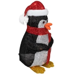 Northlight 19.5" White And Red Lighted Penguin With Santa Hat Outdoor Christmas Decoration -Northlight Sale GUEST fc004408 4b92 4386 8434 24cfdb9fd958