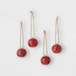 4ct Jingle Bell Christmas Ornament Set - Wondershop™ -Northlight Sale GUEST fc0eab38 1011 4cc3 9418 175db3a1da55