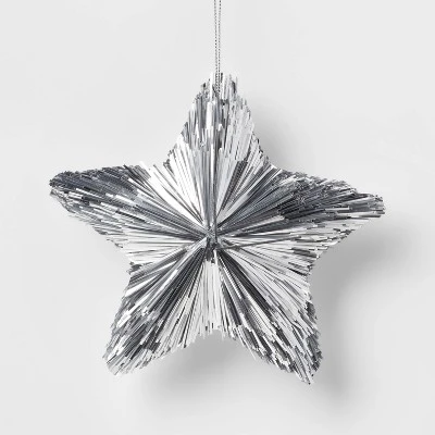 Tinsel Star Christmas Tree Ornament - Wondershop™ 7 Tinsel Star Christmas Tree Ornament - Wondershop™ - Image 5