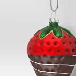 Christmas Glass Chocolate Dipped Strawberry Ornament - Wondershop™ -Northlight Sale GUEST ff896310 46d2 41d1 88a3 357cdb6af2de